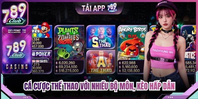 Cá cược thể thao với nhiều bộ môn, kèo hấp dẫn