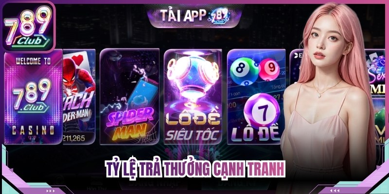 Tỷ lệ trả thưởng cạnh tranh