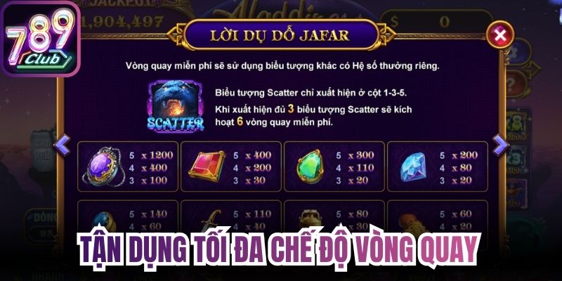 Tận dụng tối đa chế độ vòng quay 