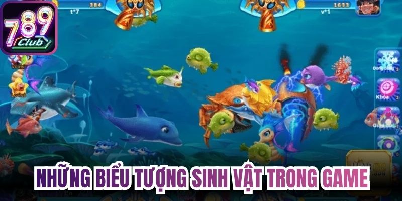 Những biểu tượng sinh vật biển nổi bật trong game