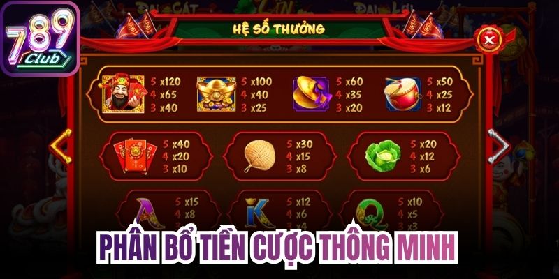 Phân bổ tiền cược thông minh 