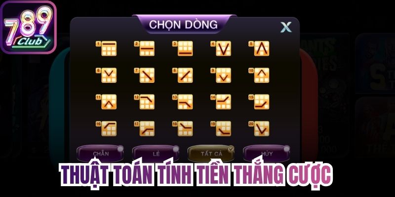 Thuật toán tính tiền thắng cược 