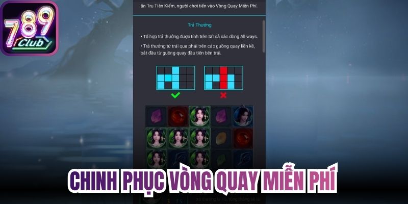Chinh phục vòng quay miễn phí 